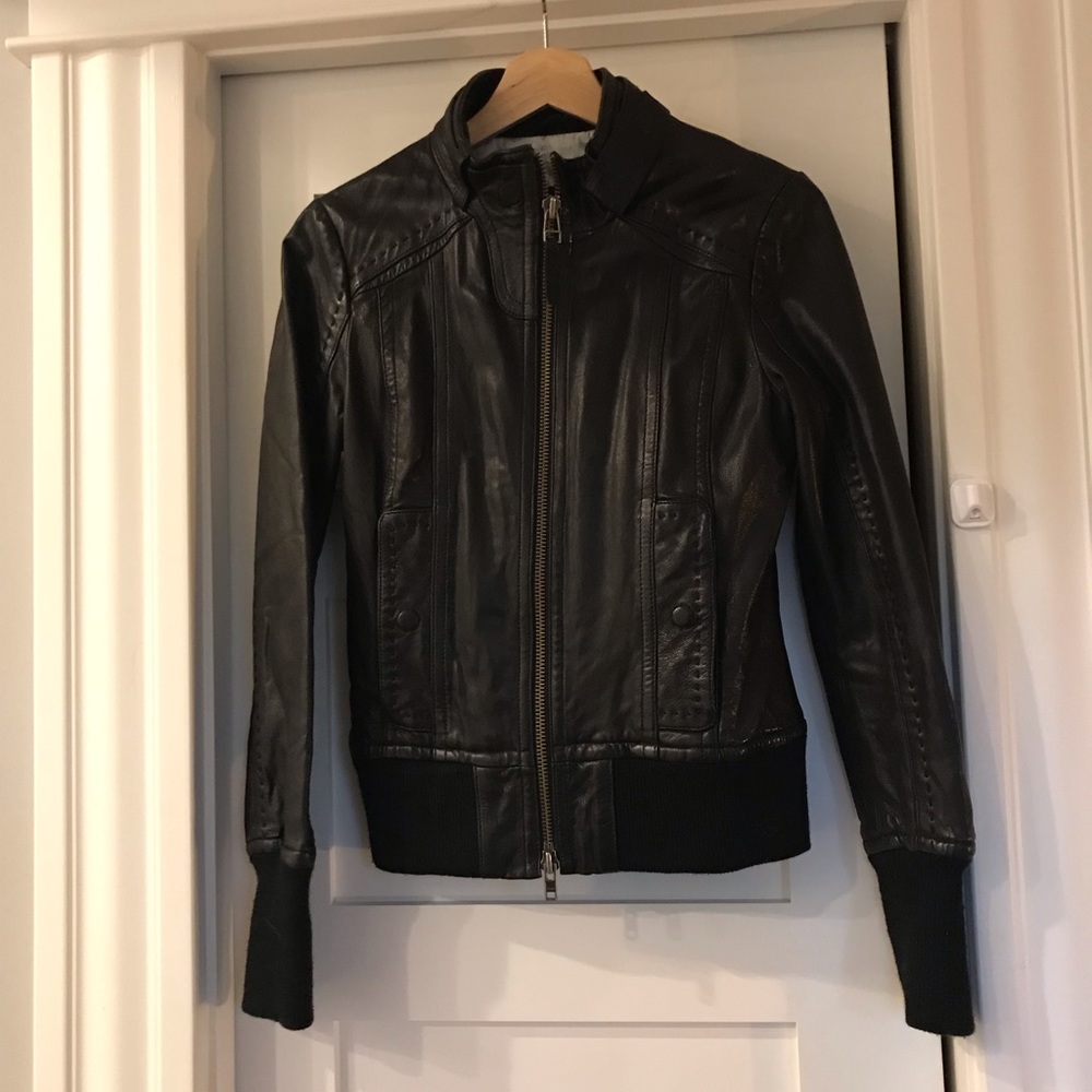 EUC Mackage Lamb Leather Jacket
